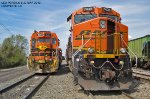 BNSF 7435 and LDRR 1500